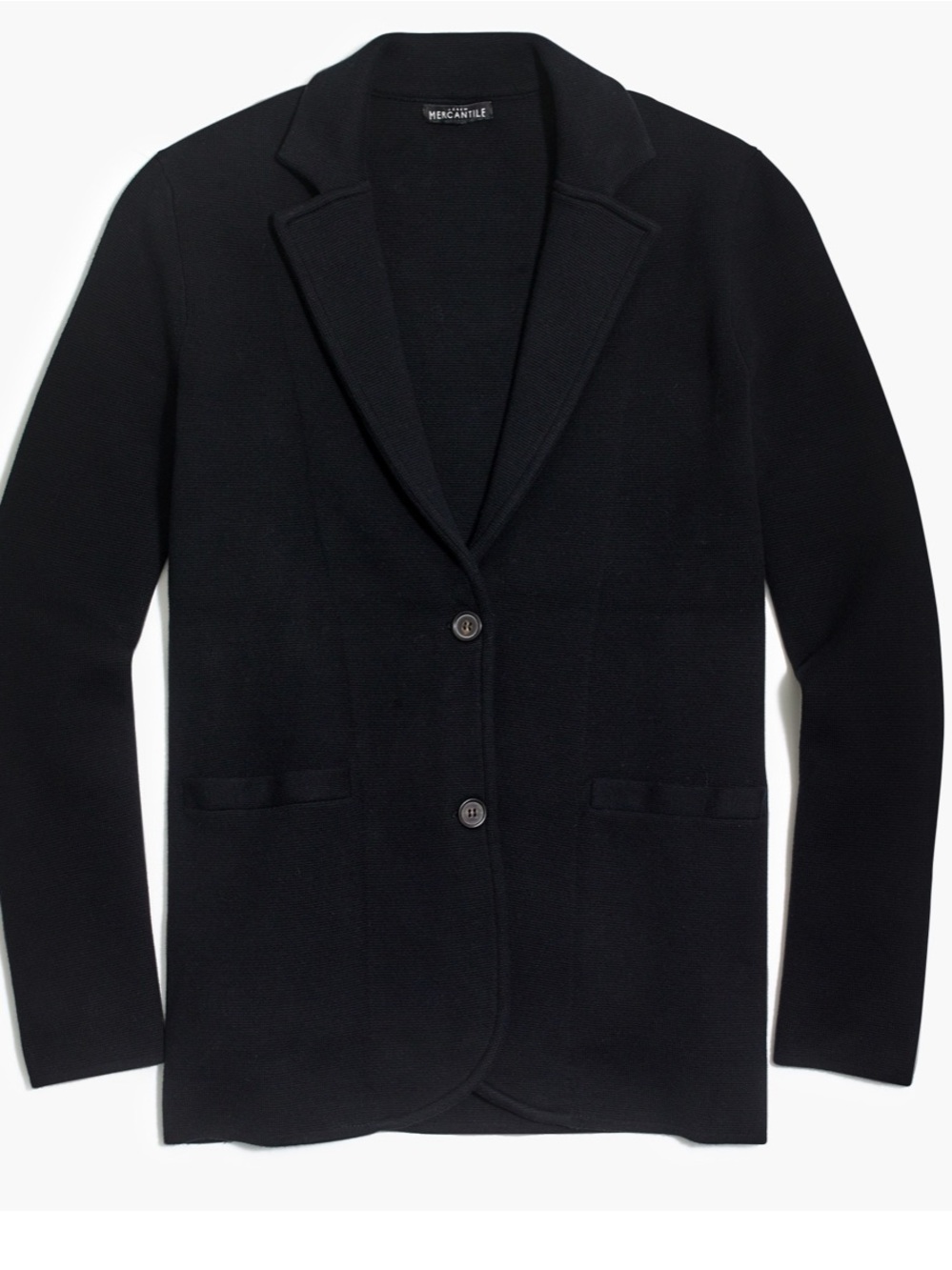 NWT J.Crew size M black cardigan
